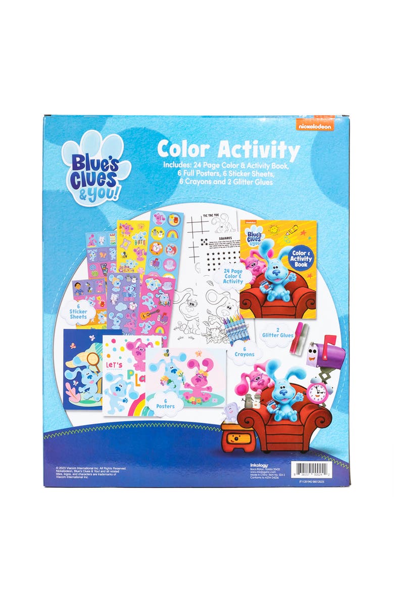 Inkology Color Activity Set, Blue
s Clues Coloring
Activities Book, Kid 5+, Alternate, color, Multicolored