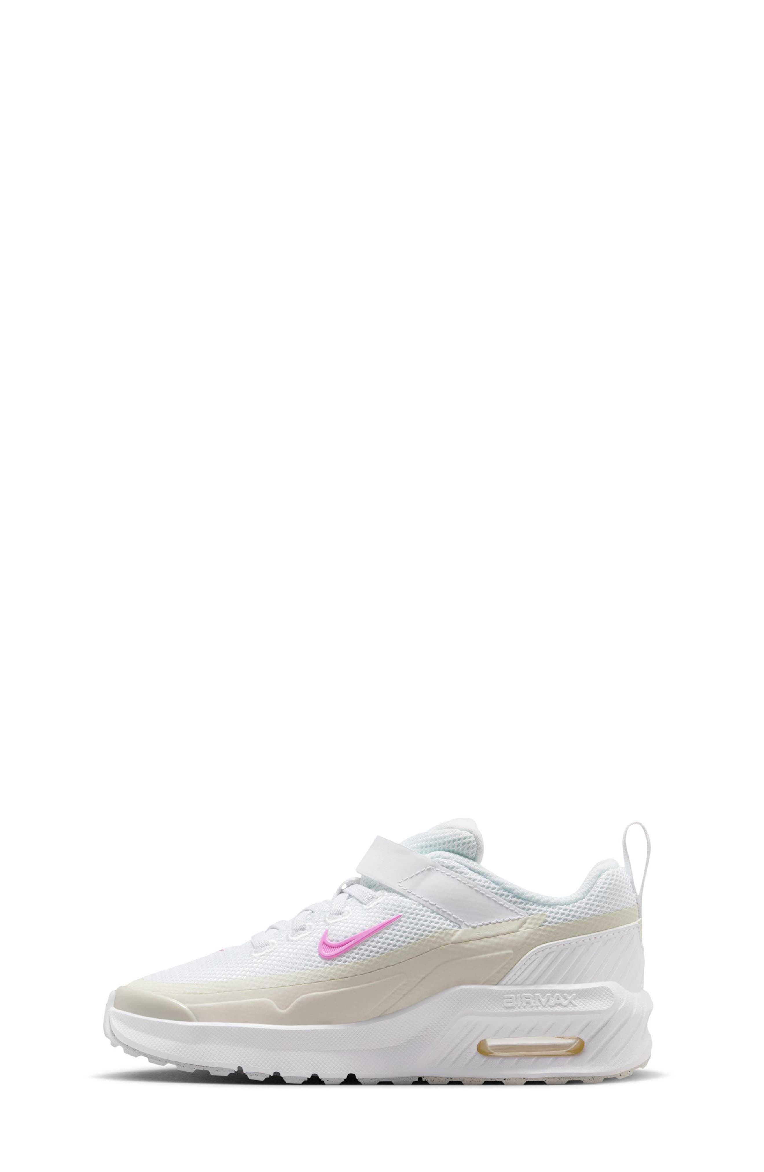 Nike Kids' Air Max Bia Sneaker, Alternate, color, White/ Magenta/ Spruce Aura