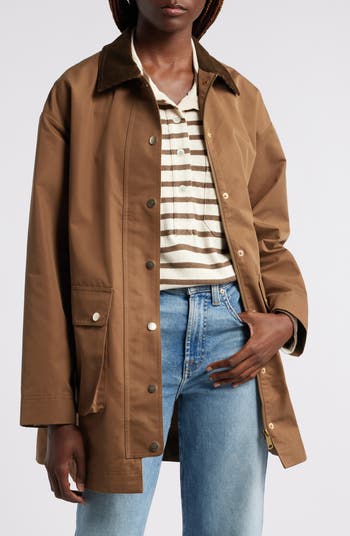 ジャケット・アウター corduroy collar check coat Wyeth Corduroy Collar Jacket | Nordstromrack