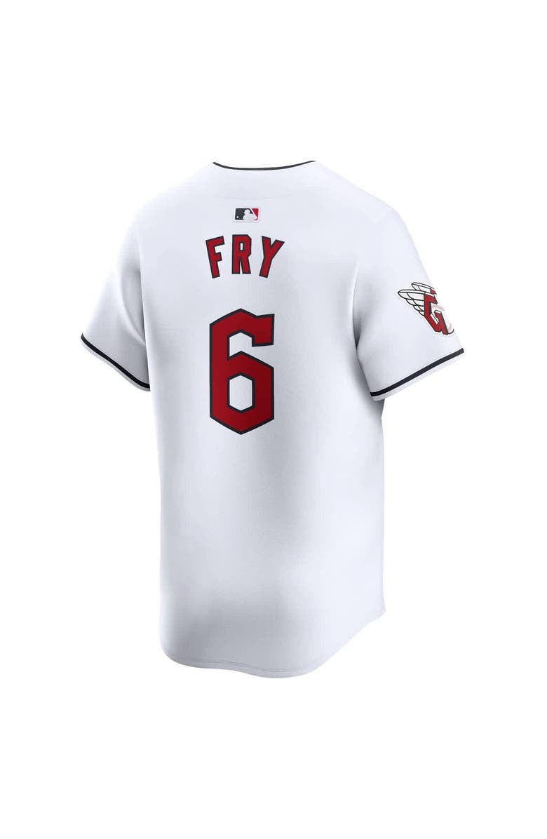 Nike Men's Nike David Fry White Cleveland Guardians Home Limited Player Jersey, Alternate, color, White