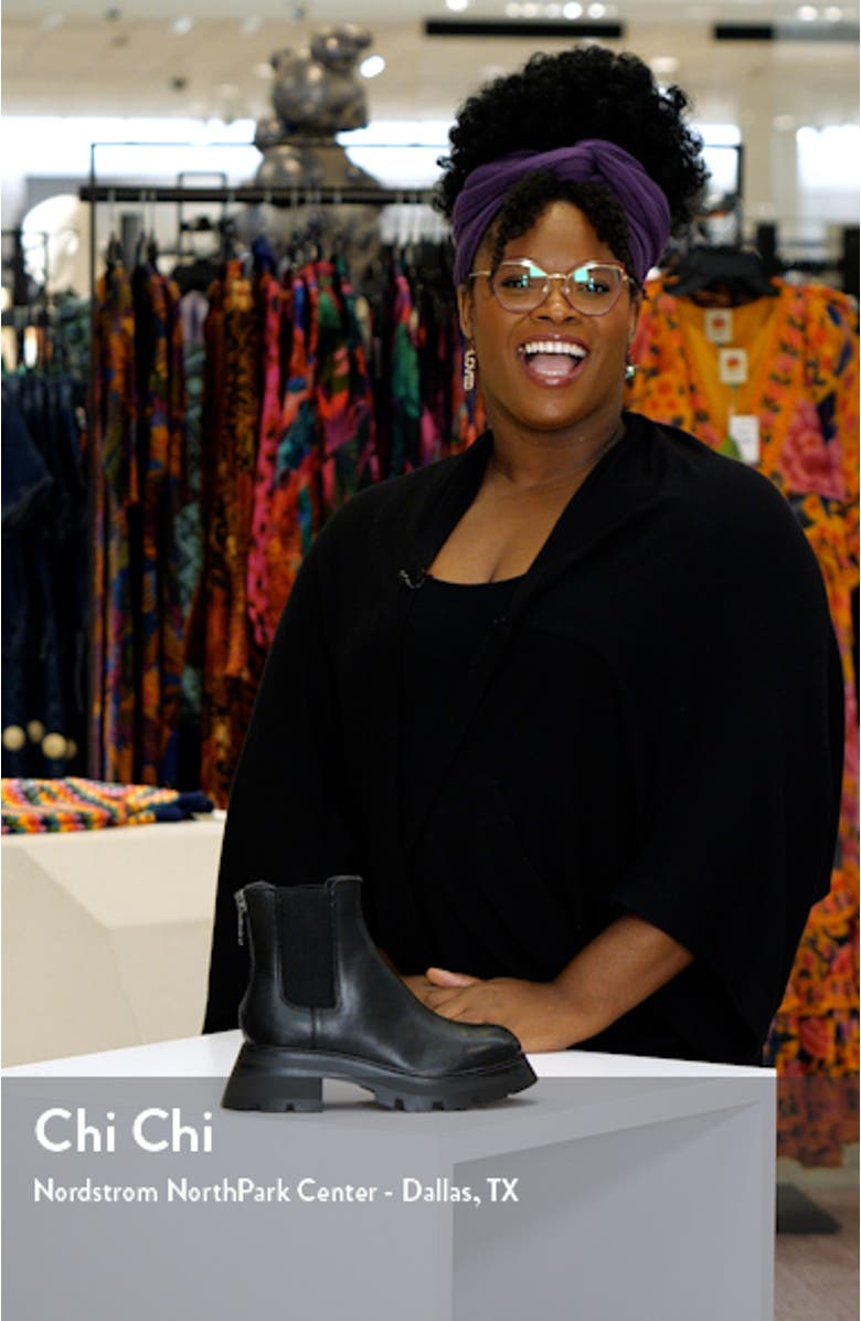 Sasha Lug Chelsea Boot, sales video thumbnail