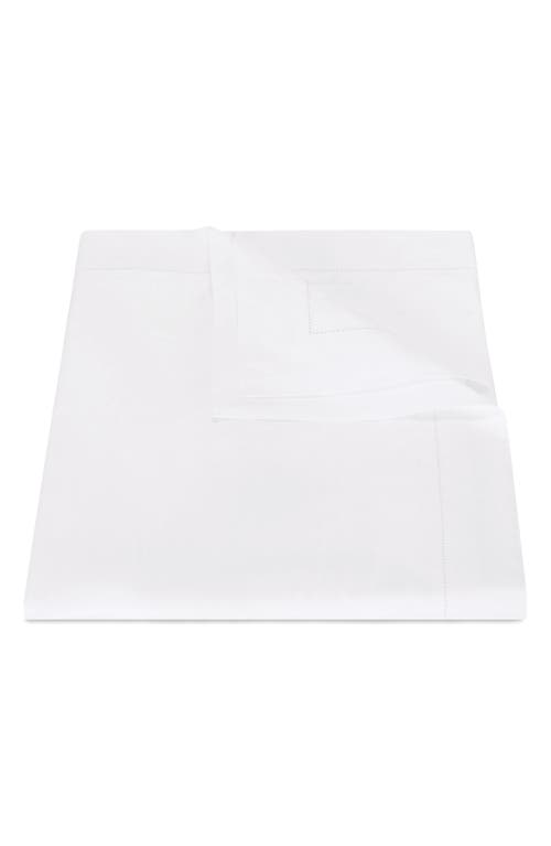 Matouk Bergamo Hemstitch Cotton Percale Duvet Cover