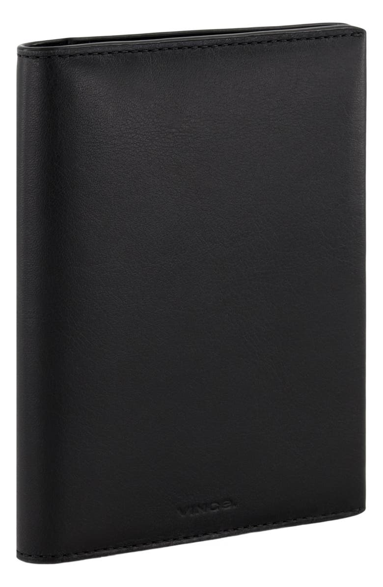 Vince Passport Case, Alternate, color, Black