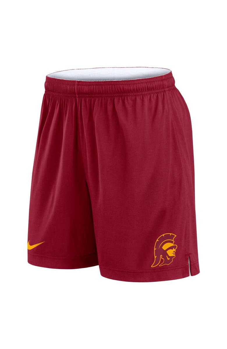 Nike Men
s Nike White/Cardinal USC Trojans Primetime Reversible Performance Shorts, Alternate, color, White