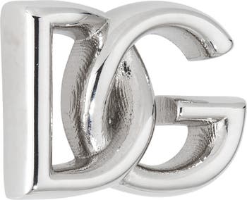 ピアス Dolce & Gabbana Round Stud Earrings DG embellished earrings in gold - Dolce Gabbana | Mytheresa