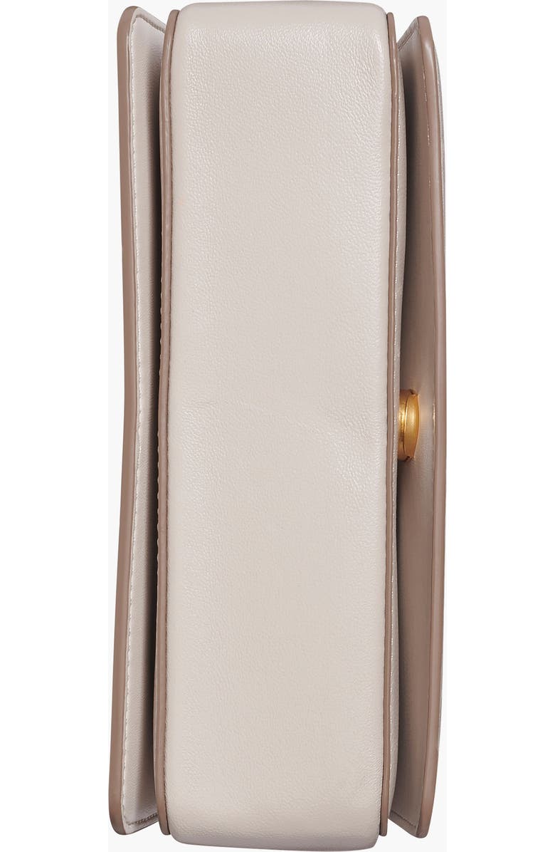 Donna Karan New York Jericho Floral Perf Shoulder, Alternate, color, Sand