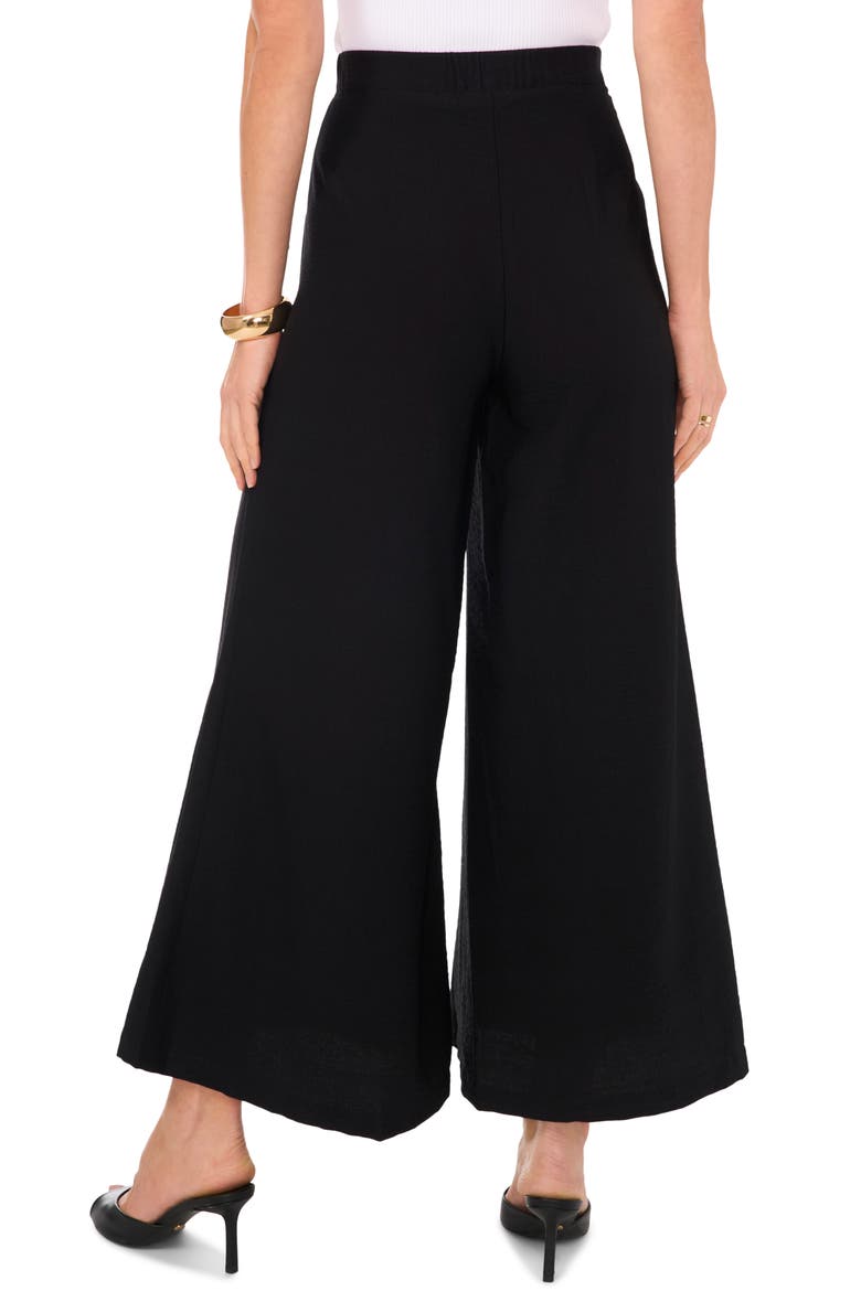 High Waist Wide Leg Pants, Alternate, color, RICH BLACK