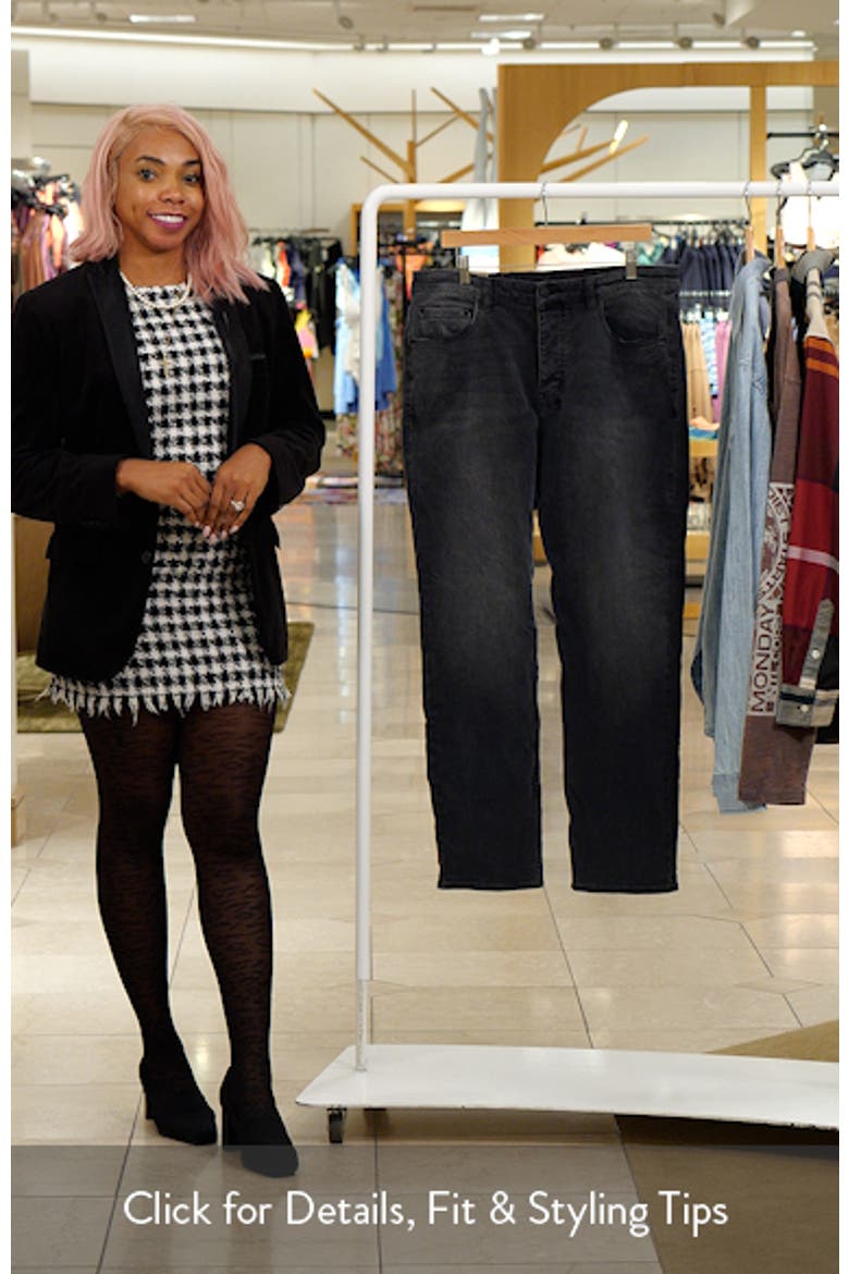 Hazlow 3rd Degree Black Straight Leg Jeans video