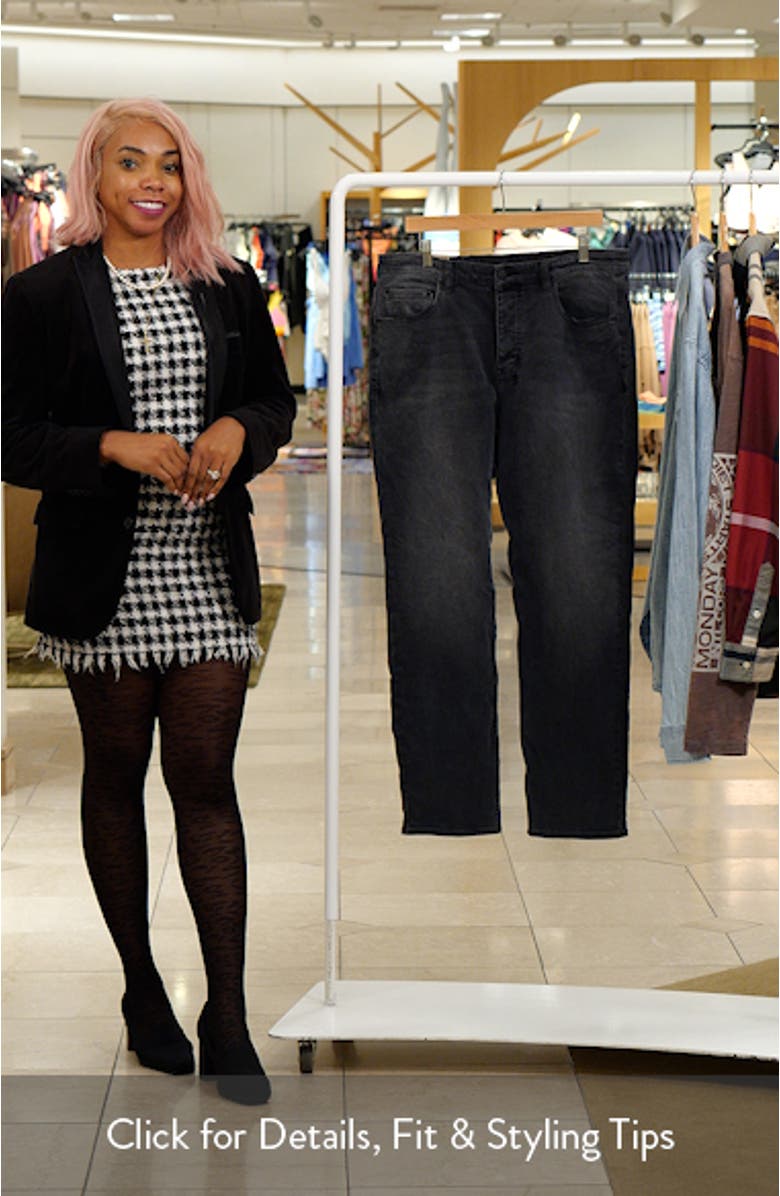 Hazlow 3rd Degree Black Straight Leg Jeans, sales video thumbnail