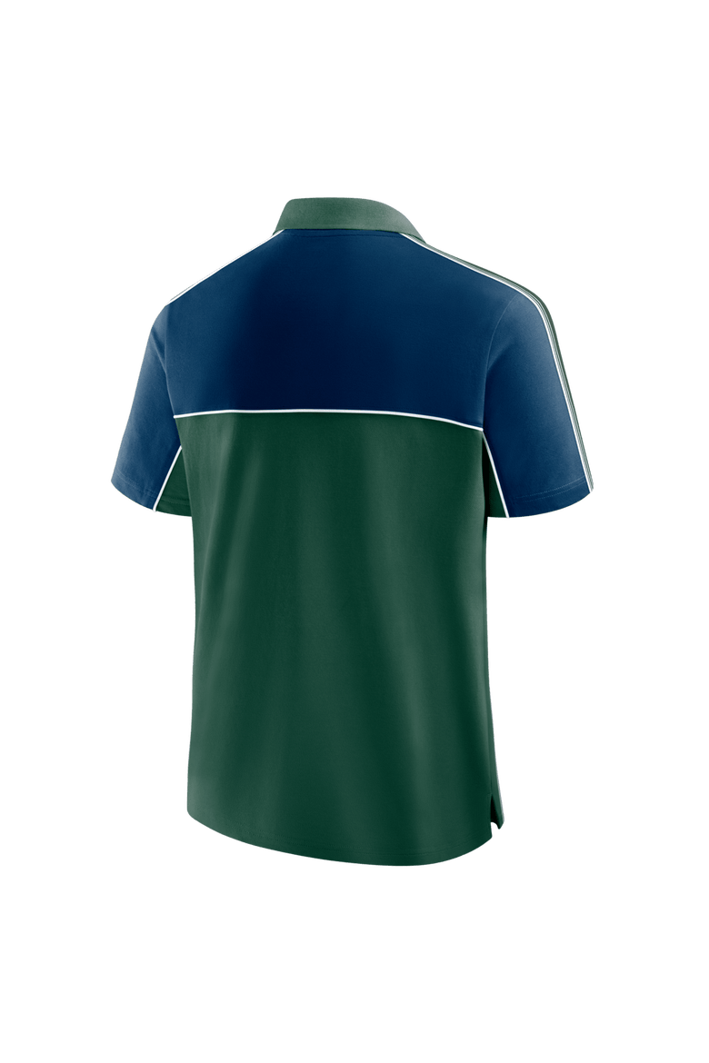 Men's Fanatics Green/Blue Milano Cortina 2026 Winter Olympics Circular Retro Polo, Alternate, color, Green