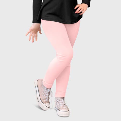 Girls 100% Cotton Leggings (Toddler, Little Kid & Big Kid)