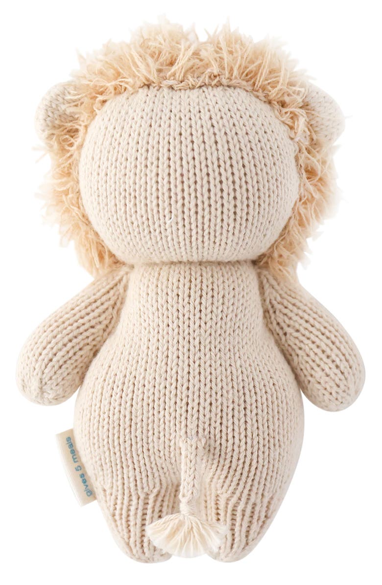 cuddle+kind Baby Lion Stuffed Animal, Alternate, color, Beige
