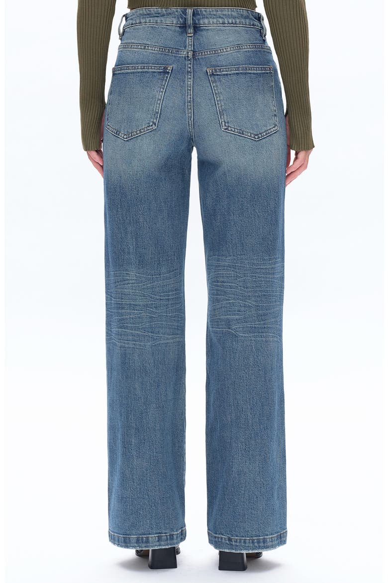 High Waist Wide Leg Jeans, Alternate, color, RETRO