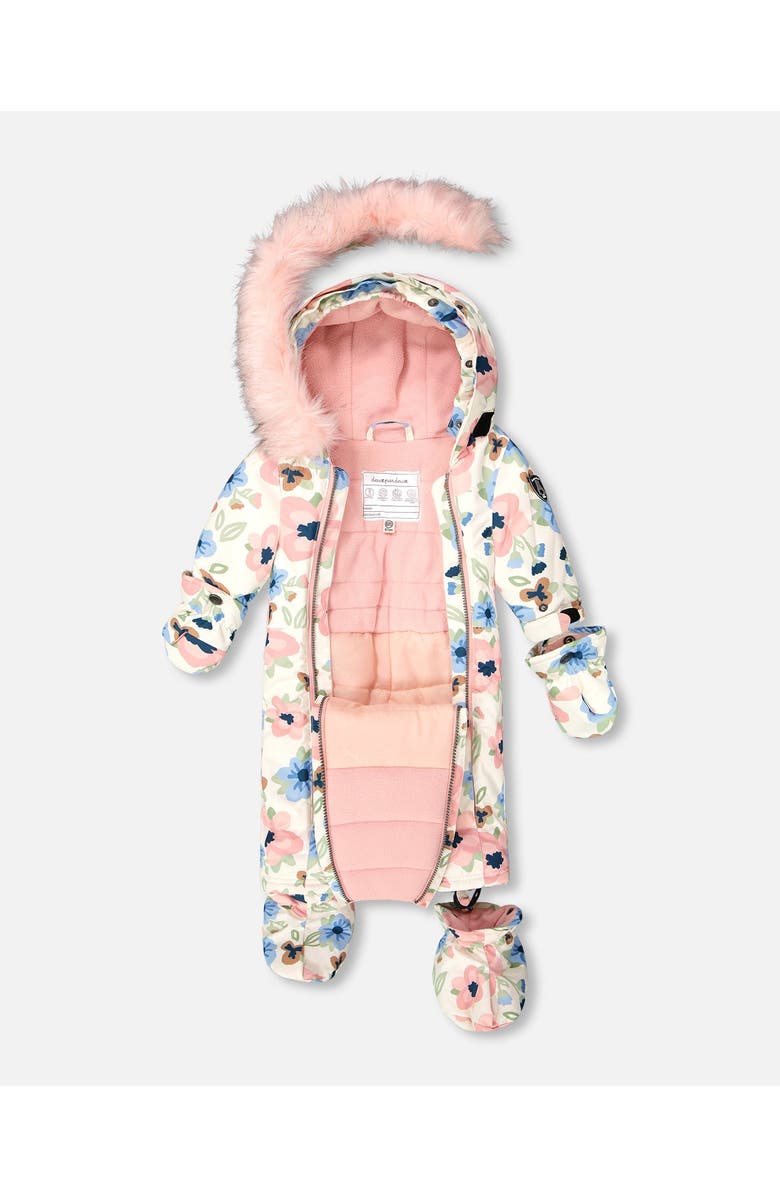 Deux par Deux One-Piece Play Snowsuit Designed for Car Seat, Alternate, color, 
