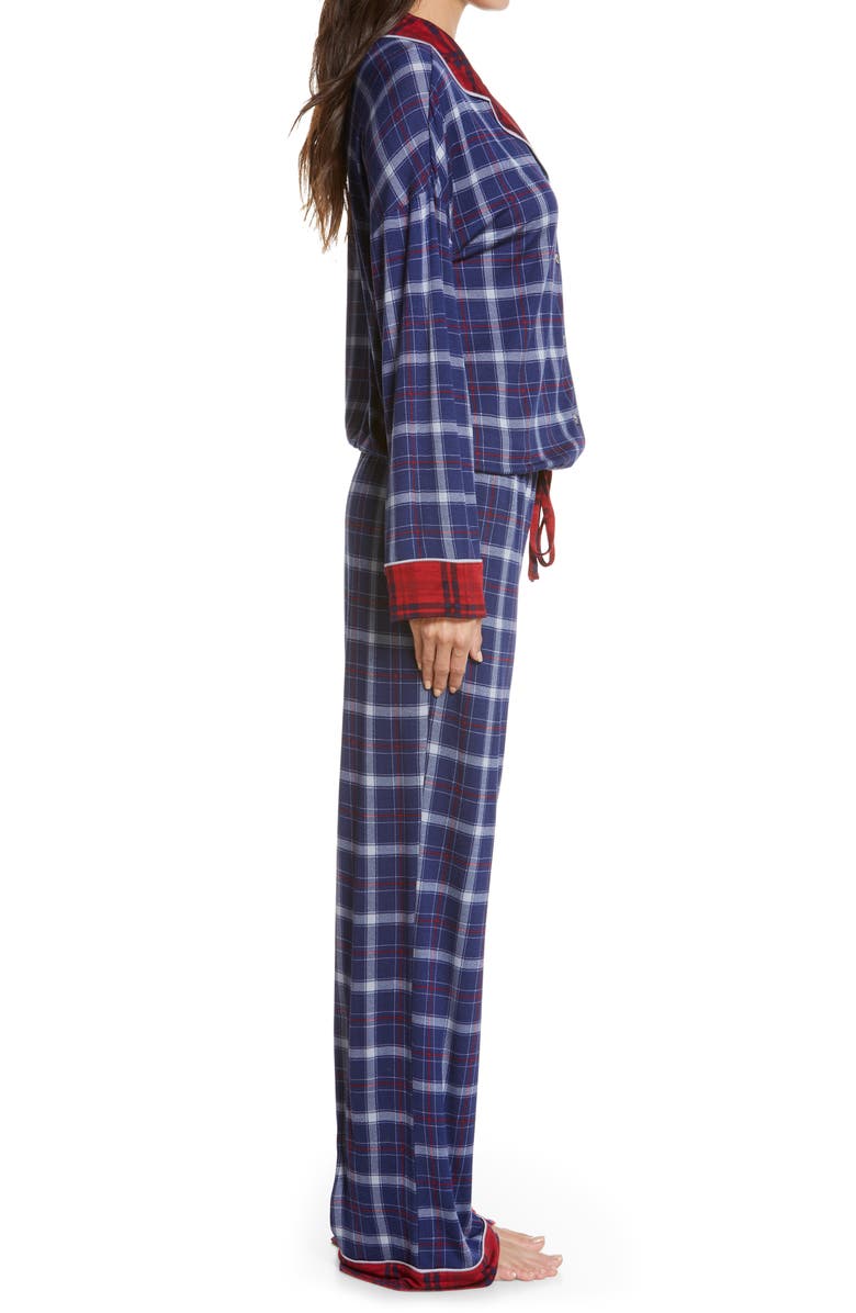 Honeydew Intimates Tucked In Lounge Jumpsuit, Alternate, color, 