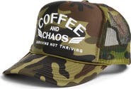 Friday Feelin’ Coffee & Chaos Patch Trucker Hat