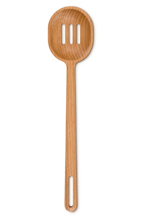 Signature Beech Wood Slotted Spoon