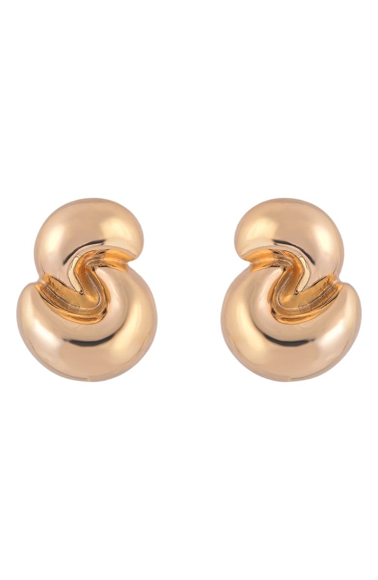 Laundry by Shelli Segal Twist Stud Earrings, Alternate, color, 