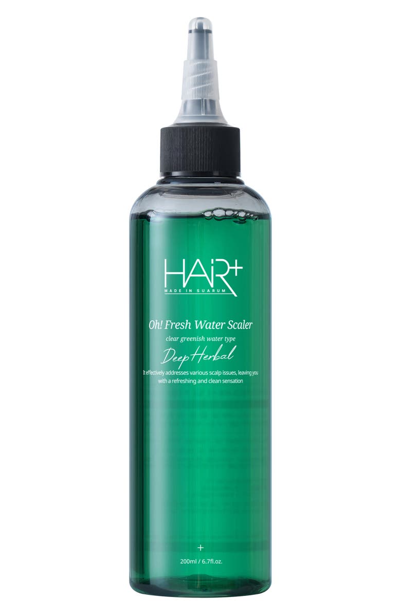 HAIR+ Oh! Fresh Scalp Water Scaler, Main, color, Deep Herbal
