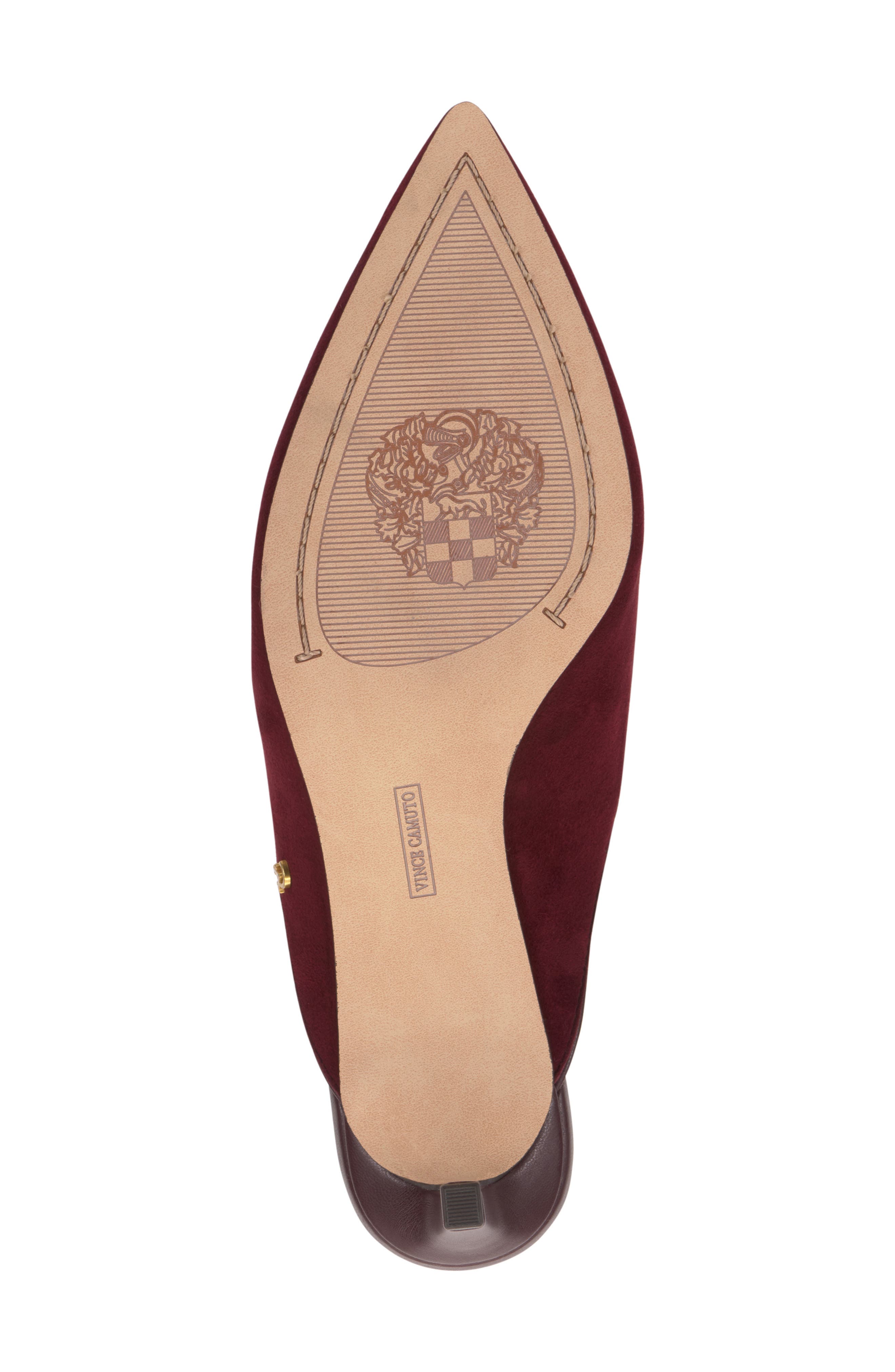 Kylien Slingback Pointed Toe Pump, Alternate, color, POMEGRANATE