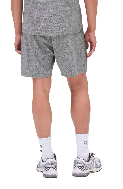 Reigning Champ Solotex® Mesh Tiebreak 7-inch Shorts In Heather Grey