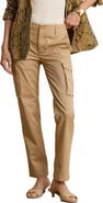 Lauren Ralph Lauren Refined Stretch Chino Cropped Cargo Pants
