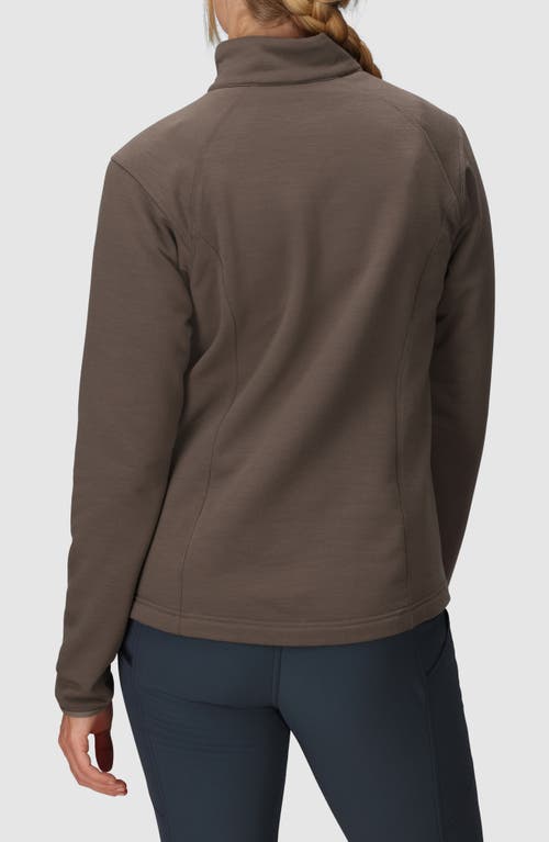Outdoor Research Crescent Fleece Half Zip Pullover In Brown