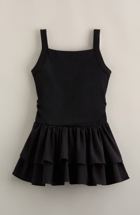 Kids' Tiered Volley Dress