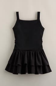 Zella Girl Kids' Tiered Volley Dress