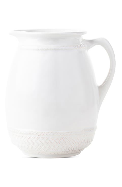 Le Panier Whitewash Pitcher