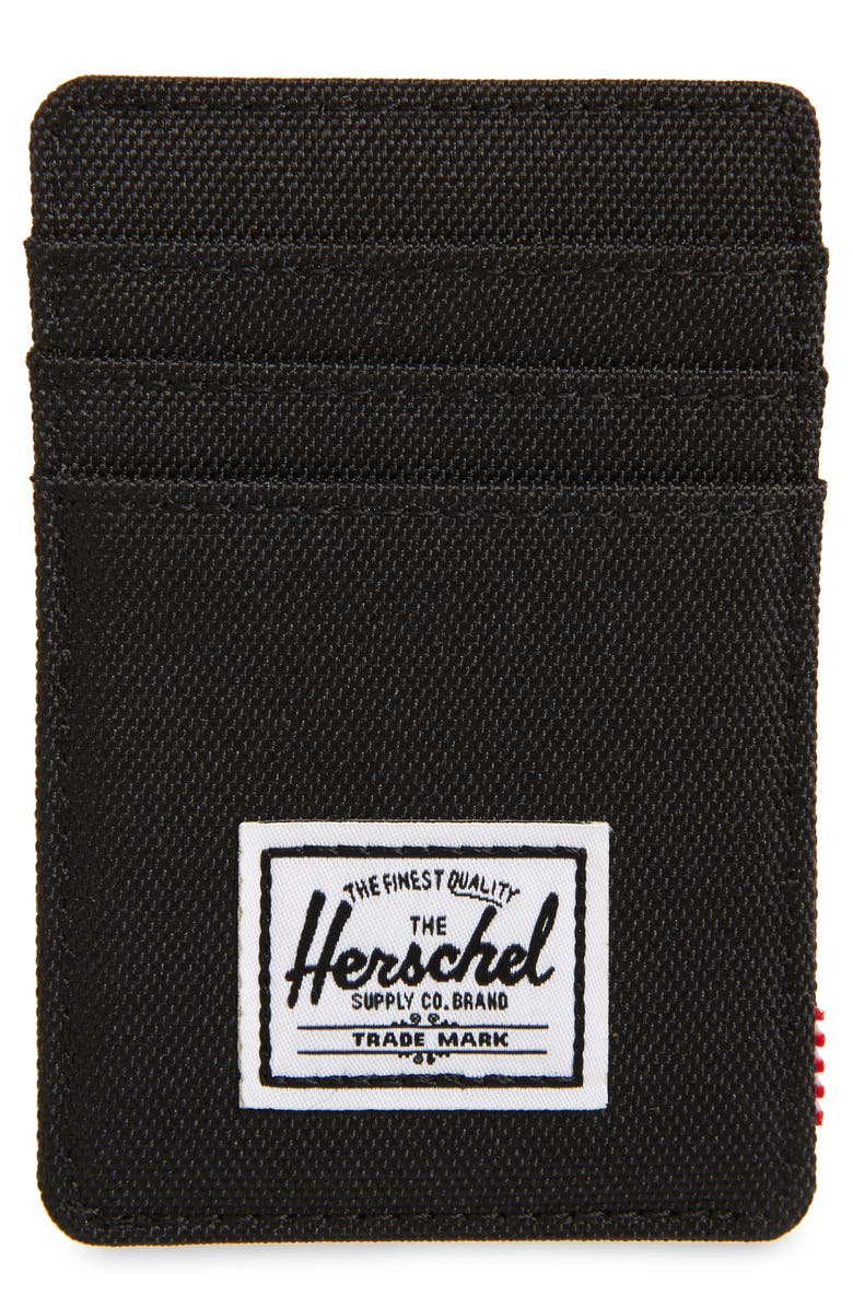 Herschel Supply Co. Raven Card Case, Main, color, 