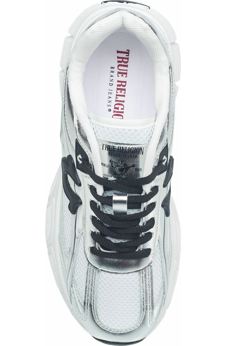 True Religion Onika Sneaker, Alternate, color, Silver Multi