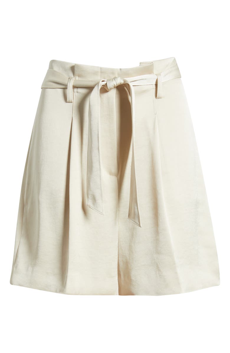 Anne Klein Paperbag Waist Shorts, Alternate, color, 