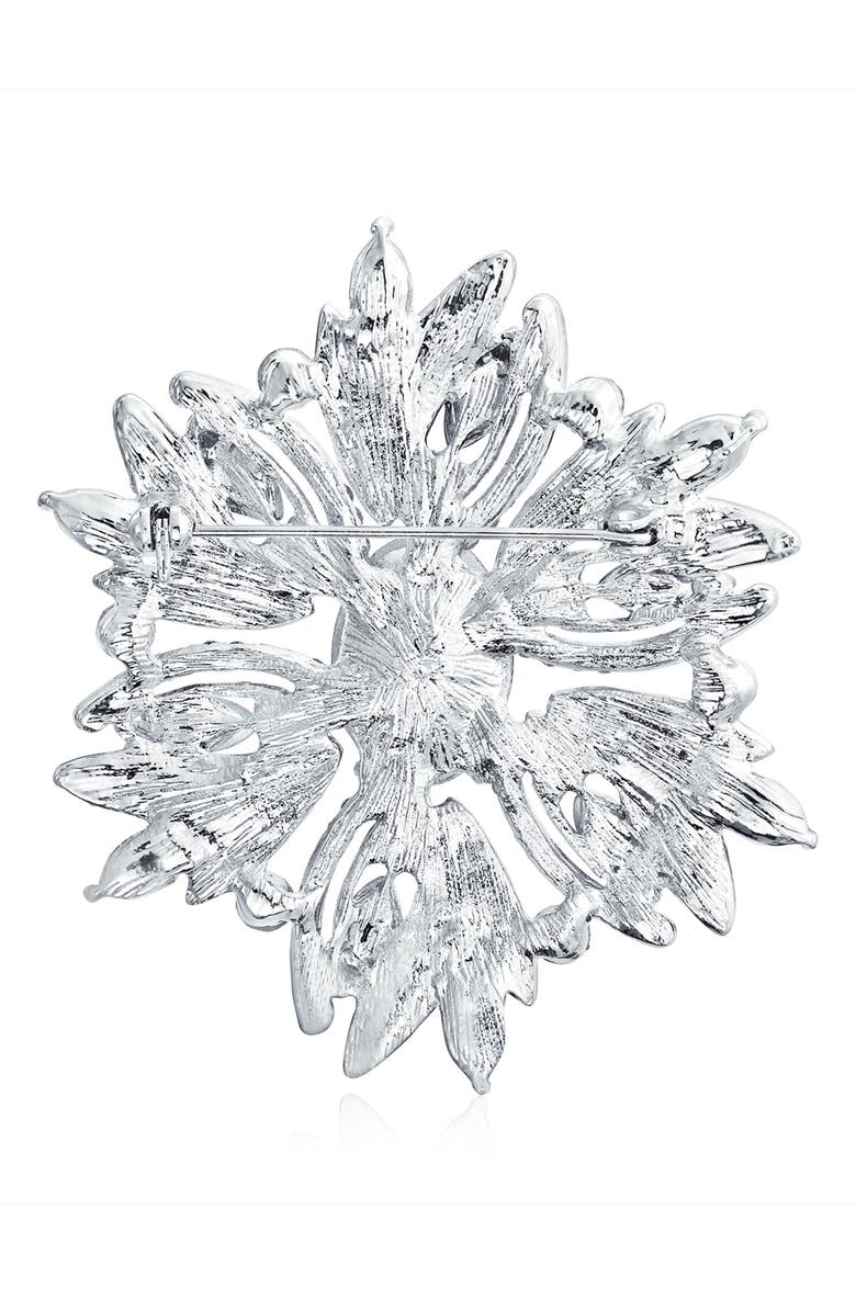 BLING JEWELRY Large Statement Vintage Style Pin, Alternate, color, Blue