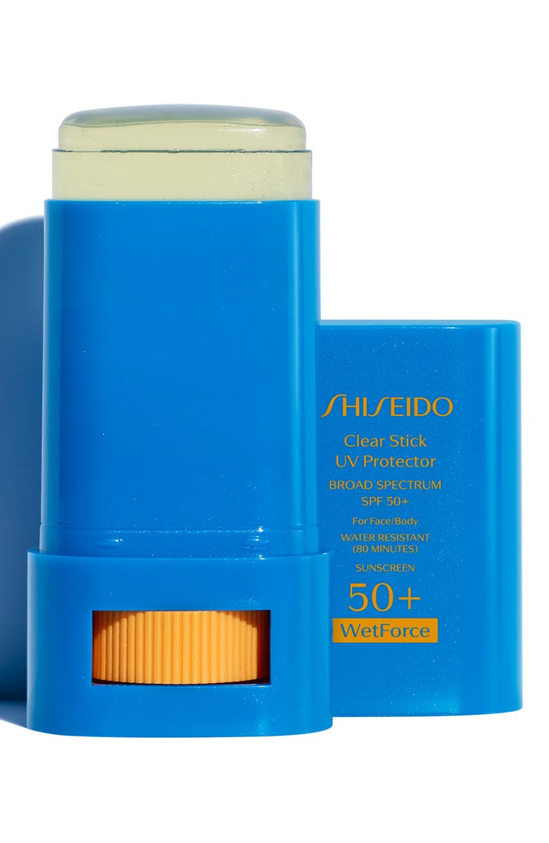Shiseido WetForce Clear Stick UV Protector Broad Spectrum SPF 50+ Sunscreen, Alternate, color,