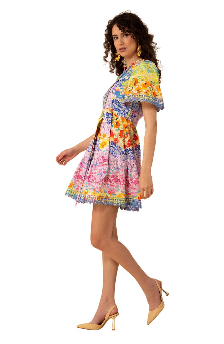 Hale Bob Mariana Poplin Dress, Alternate, color, 