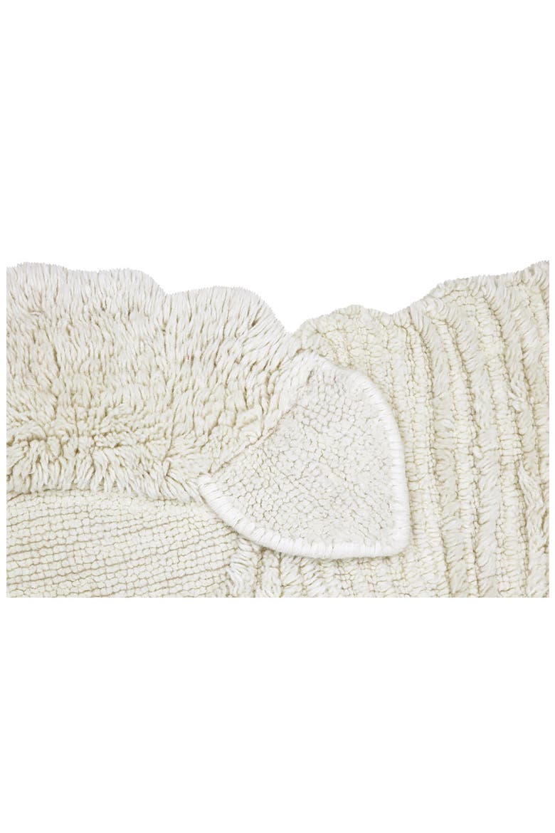 Washable Sheep Wool Sheep Rug, Alternate, color, SHEEP WHITE