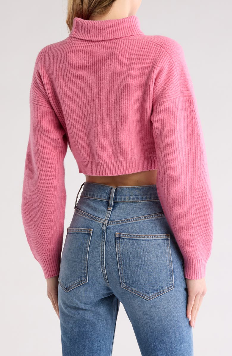 A.L.C. Brennan Cropped Wool Blend Sweater, Alternate, color, 