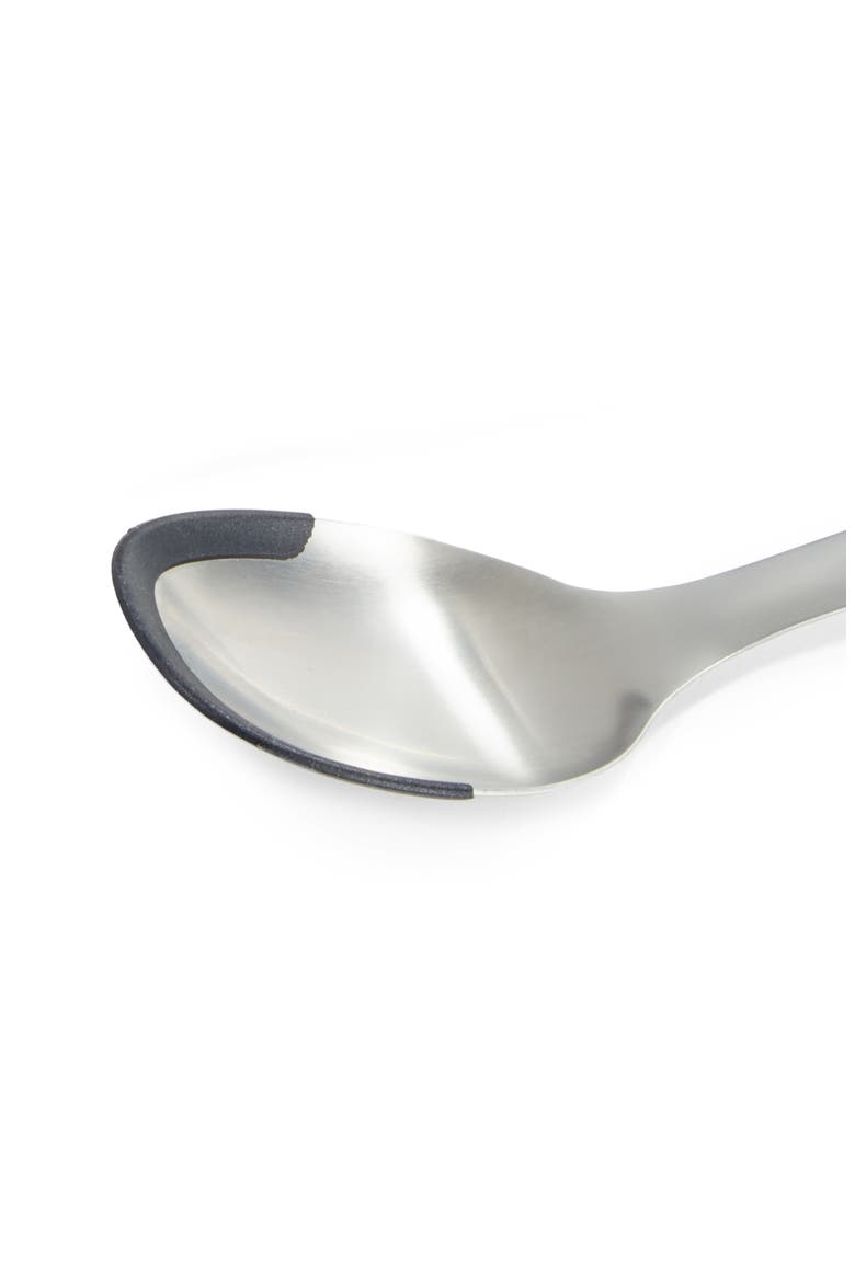 Leo Graphite 13.5-Inch Serving Spoon, Alternate, color, BLACK