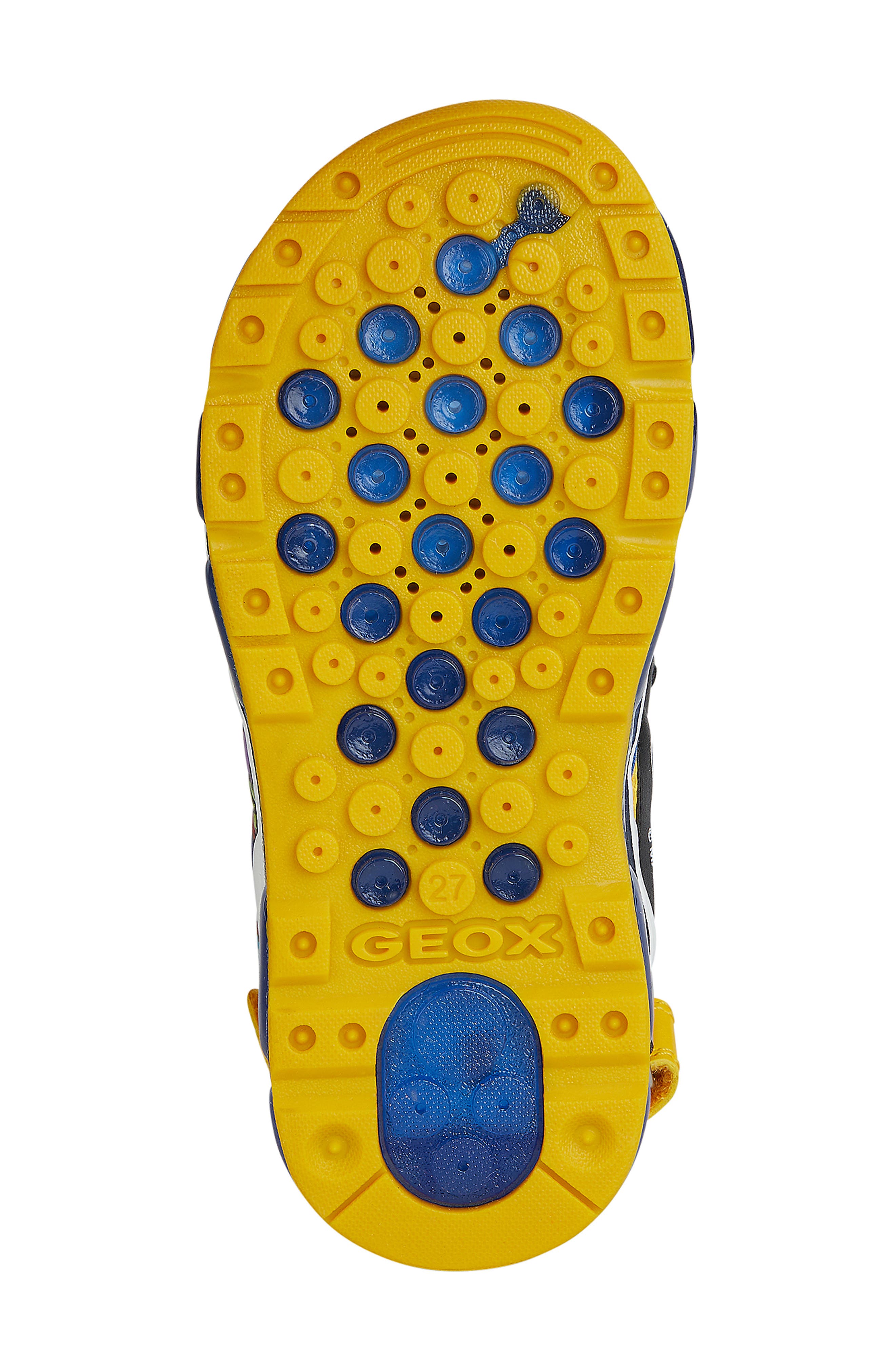 Geox x Marvel Kids' Android Sandal, Alternate, color, 