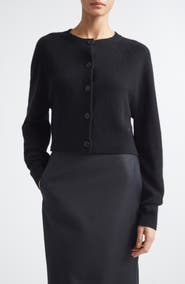 LOULOU DE SAISON Heike Crop Cardigan