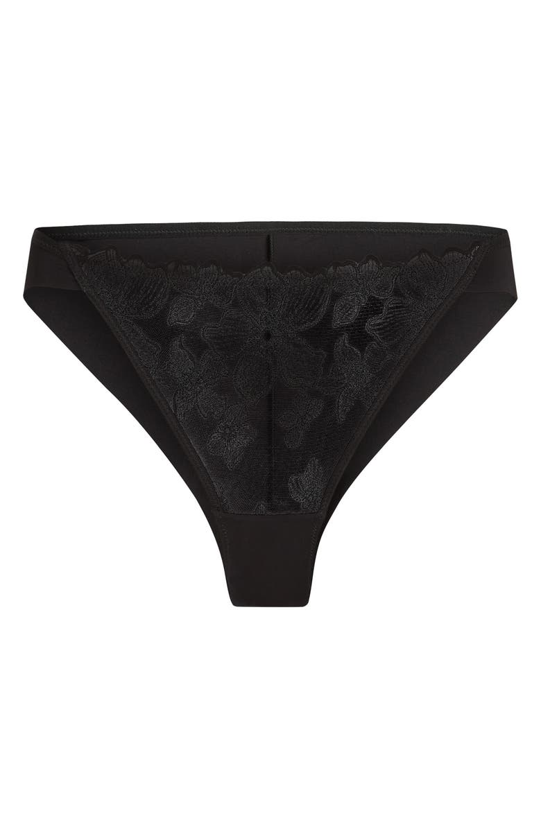 Hunkemöller Jemima Brazilian Briefs, Alternate, color, Caviar
