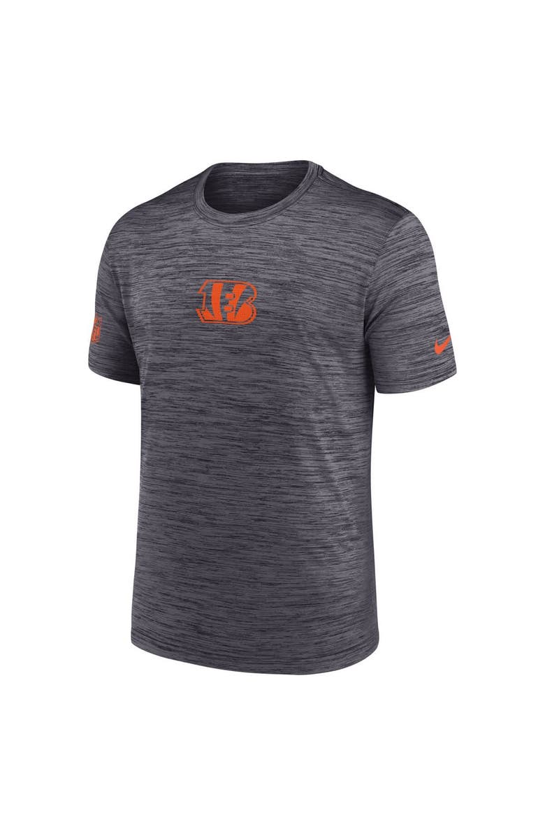 Nike Men's Nike Black Cincinnati Bengals Sideline Velocity Performance T-Shirt, Alternate, color, Black
