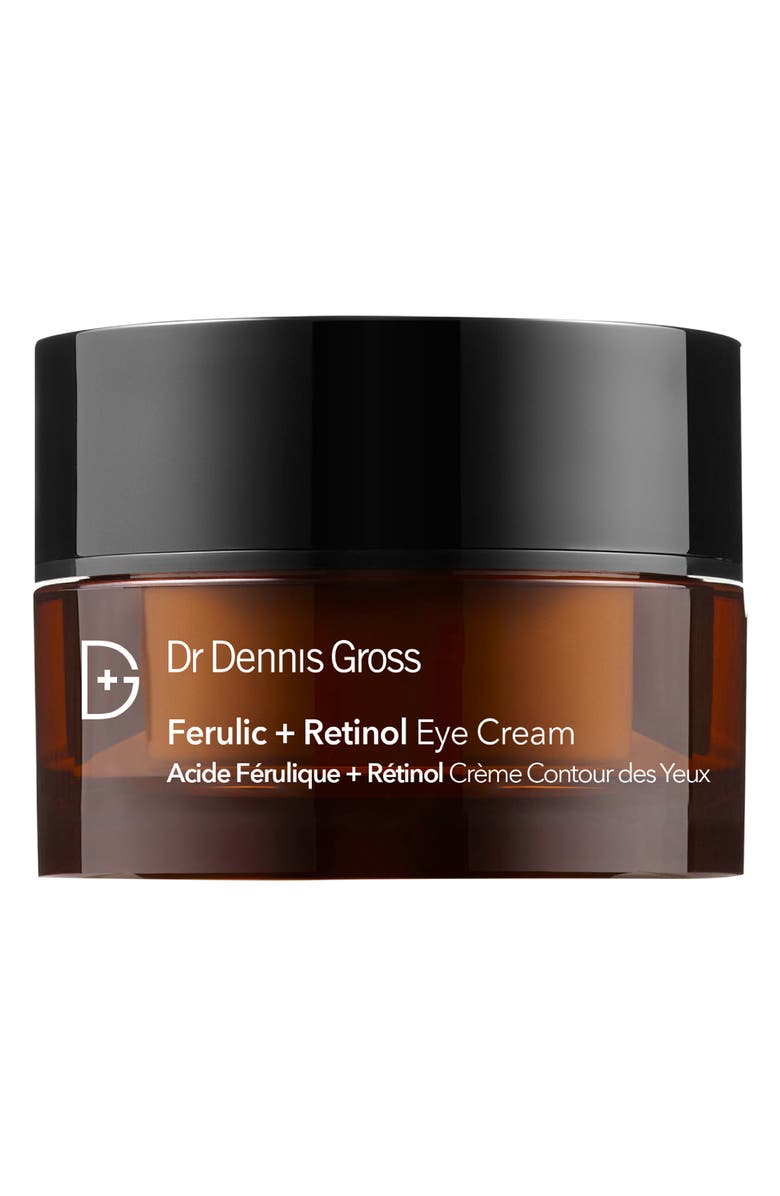 Dr. Dennis Gross Skincare Ferulic + Retinol Anti-Aging Eye Cream, Main, color, 