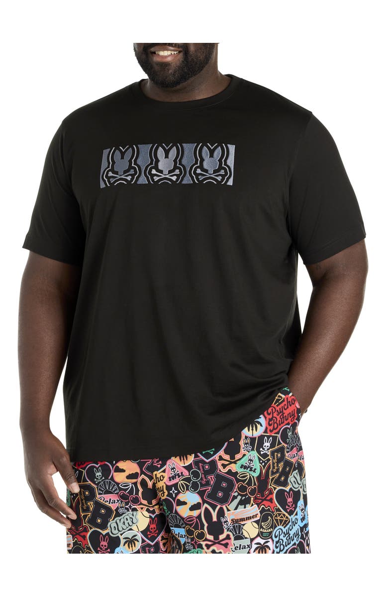 Psycho Bunny Big & Tall Rob Graphic Tee, Main, color,
