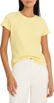 NZT by NIC+ZOE Geometric Lace T-Shirt