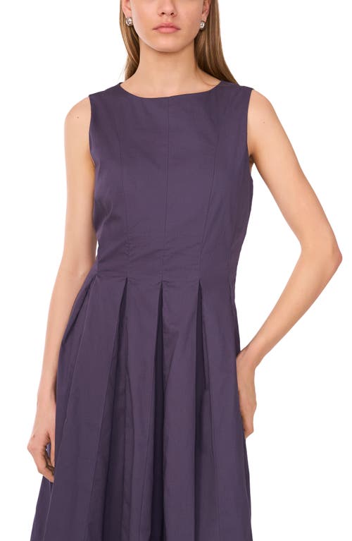 Halogenr Halogen(r) Pleated Poplin Midi Dress