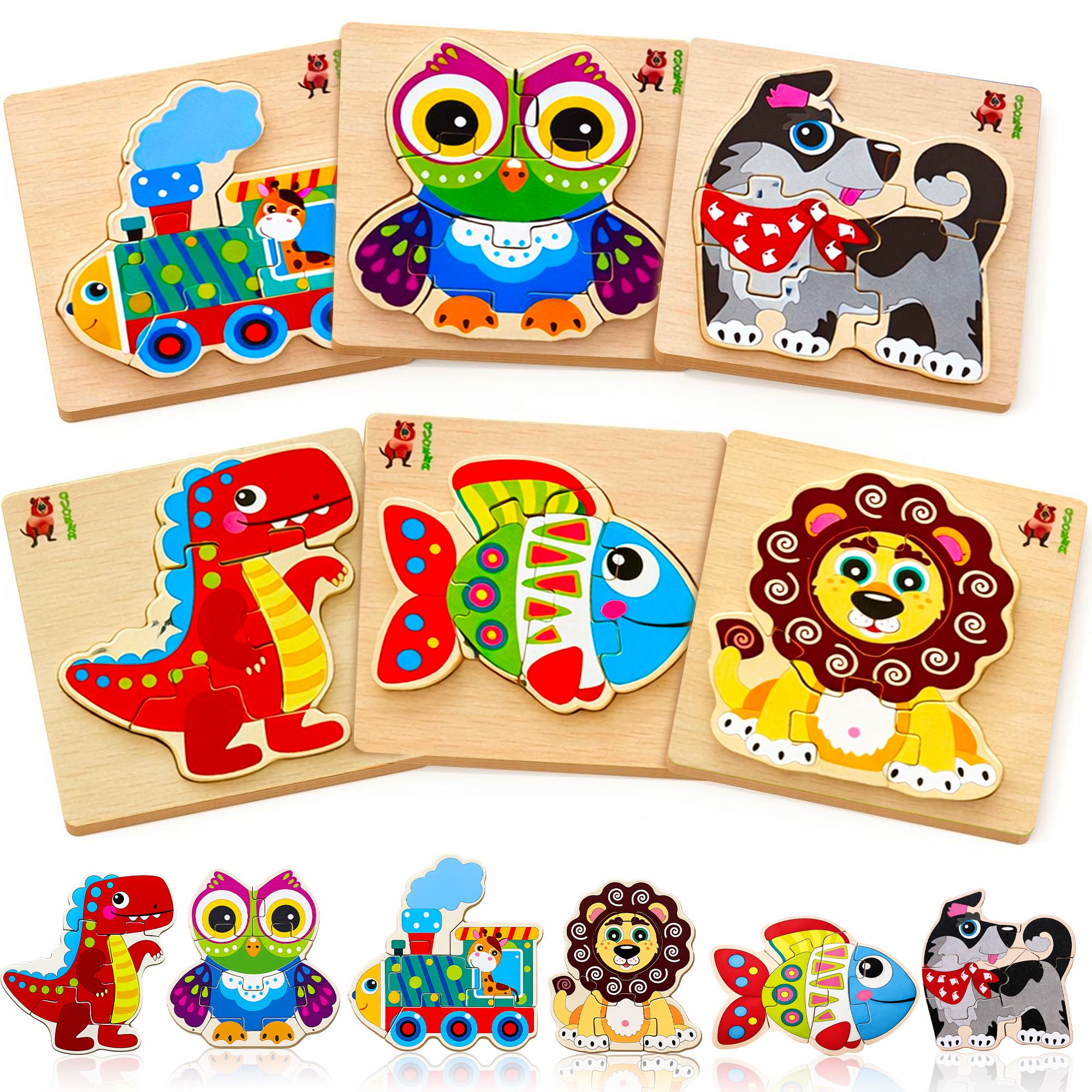 selected Cartoonish animals