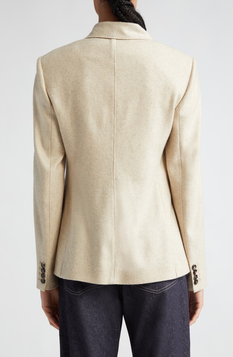 Max Mara Calata Double Breasted Cashmere & Wool Blazer, Alternate, color, 