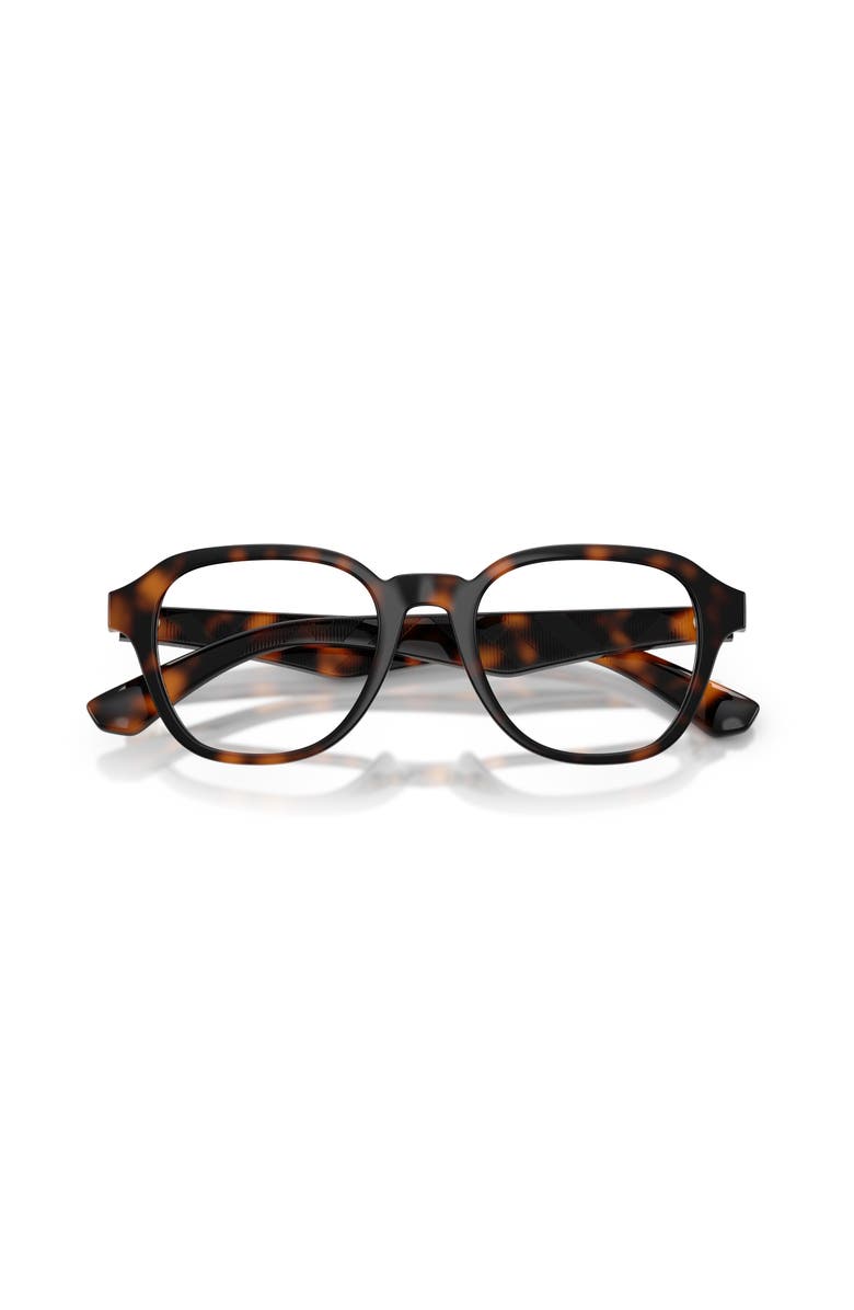Burberry 51mm Phantos optical glasses, Alternate, color, Brown